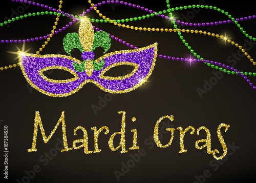Mardi Gras card
