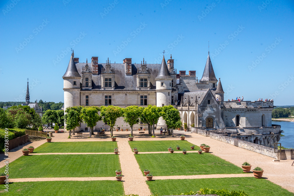 Fototapeta premium Jardin de Naples, château d'Amboise