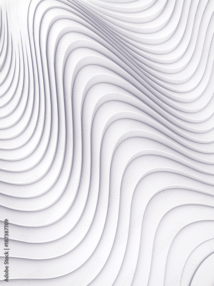 Wave band abstract background surface 3d rendering Wave band abstract background surface 3d rendering