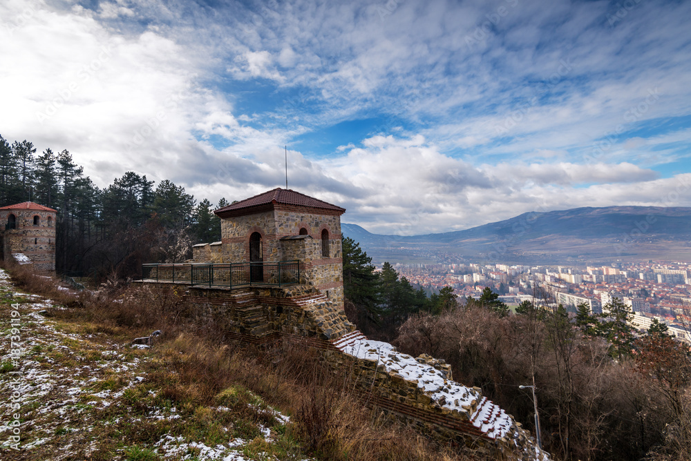 Aerial view of Bulgarian City Kyustendil. Aerial view of Bulgarian City Kyustendil.