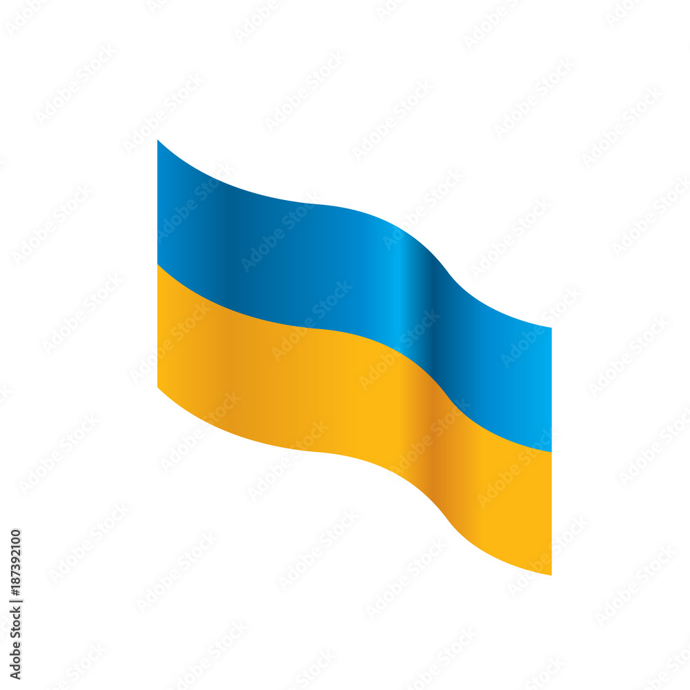 Ukraine flag, vector illustration Ukraine flag, vector illustration