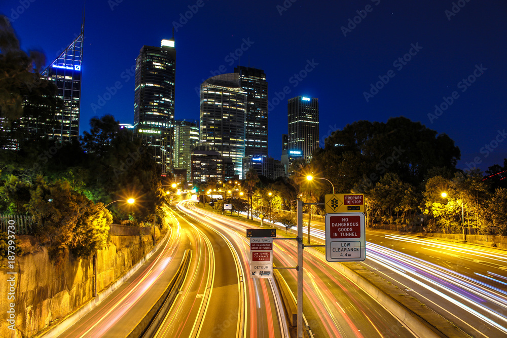 Cahil Expressway Sydney CBD