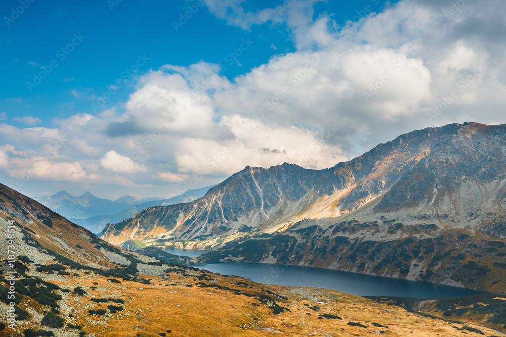 Five lakes valley in High Tatra Mountains, Poland