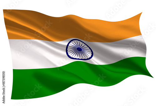 インド　 国旗　旗　アイコン 