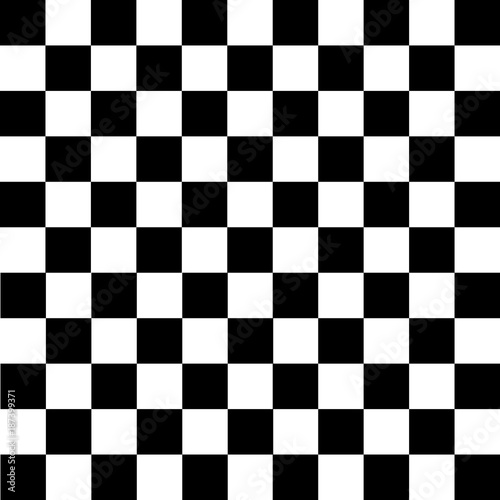 Black and white checkered background