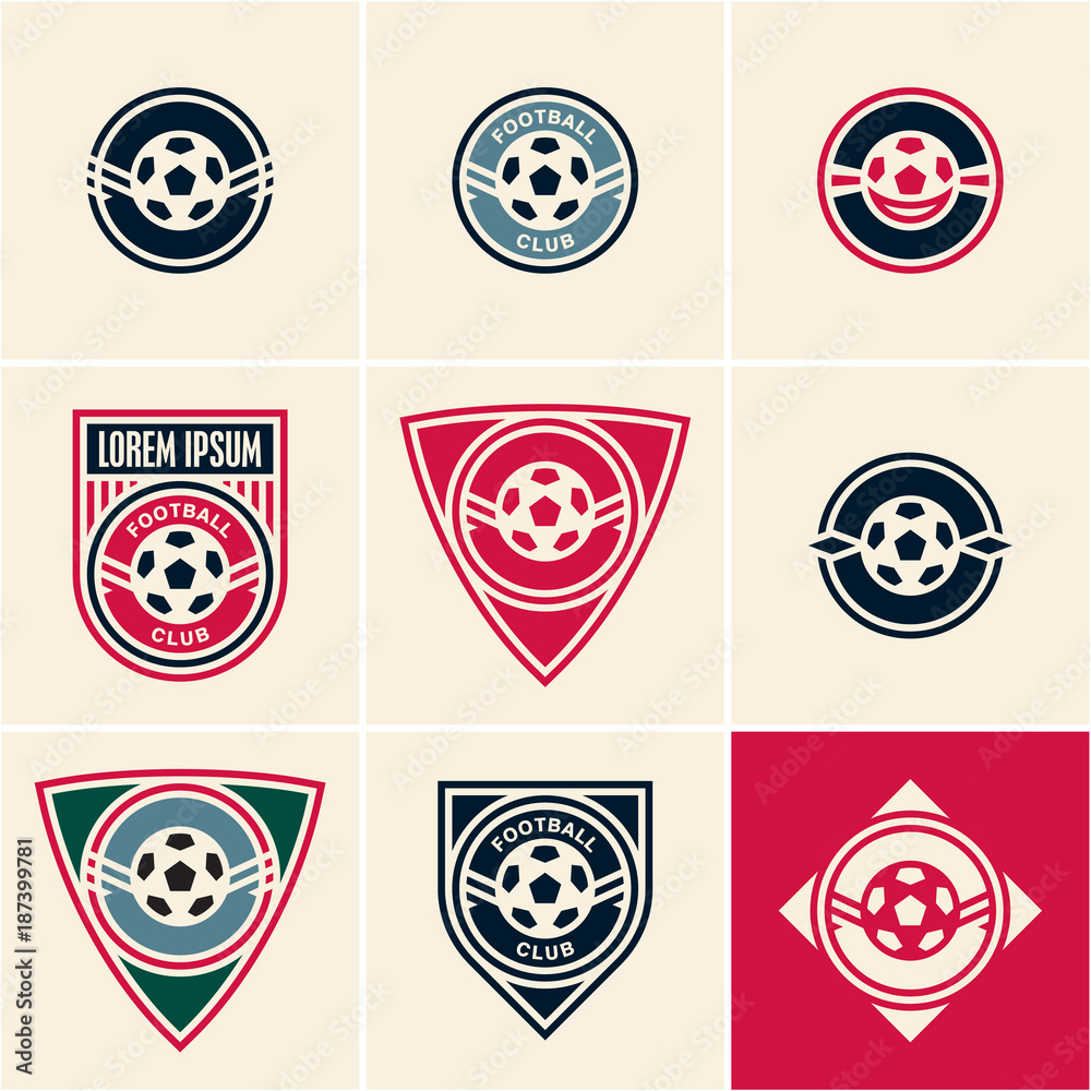 soccer football club logo emblem soccer football club logo emblem