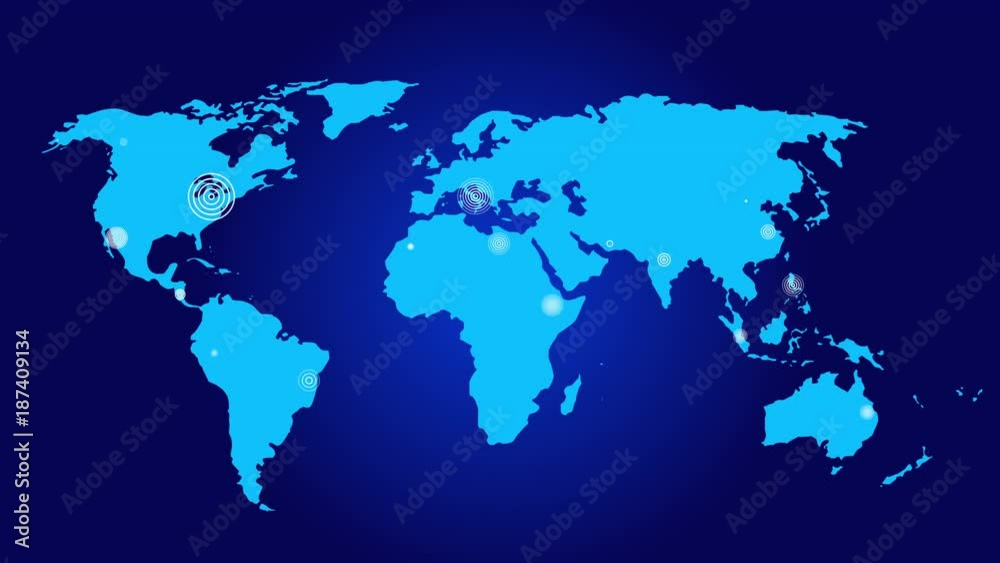 4k World connections with lines path,earth globe.growing global Network with communication all over the world.world map. 4k World connections with lines path,earth globe.growing global Network with communication all over the world.world map.