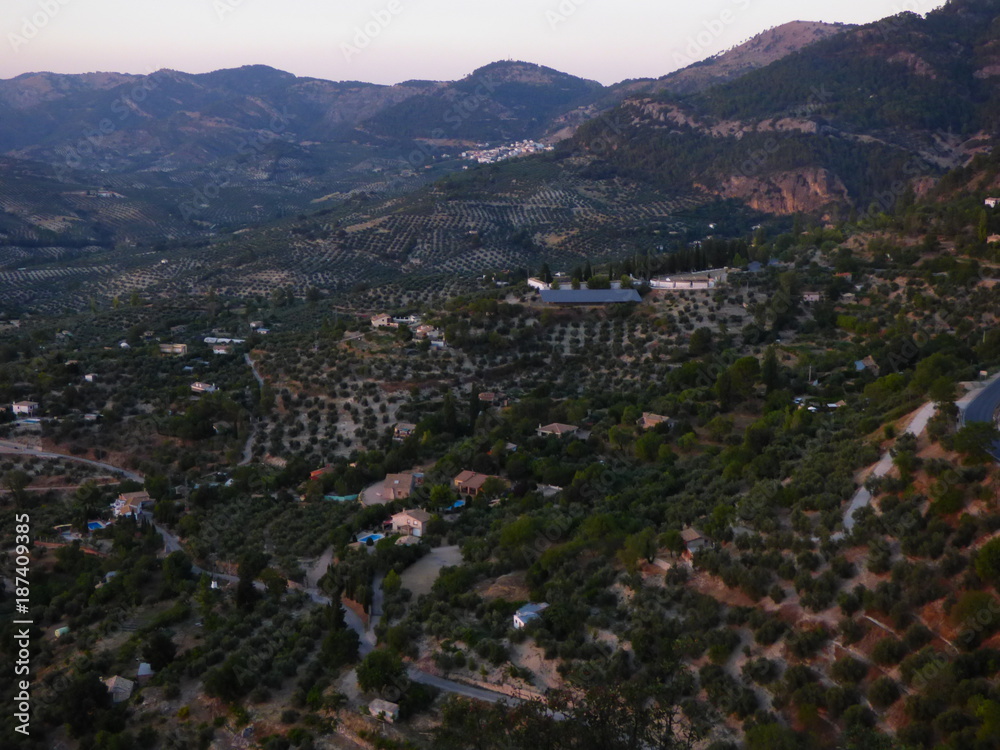 Obraz premium La Iruela en Cazorla, pueblo de Jaen en Andalucia (España)