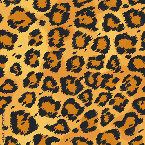 Leopard fur texture.
