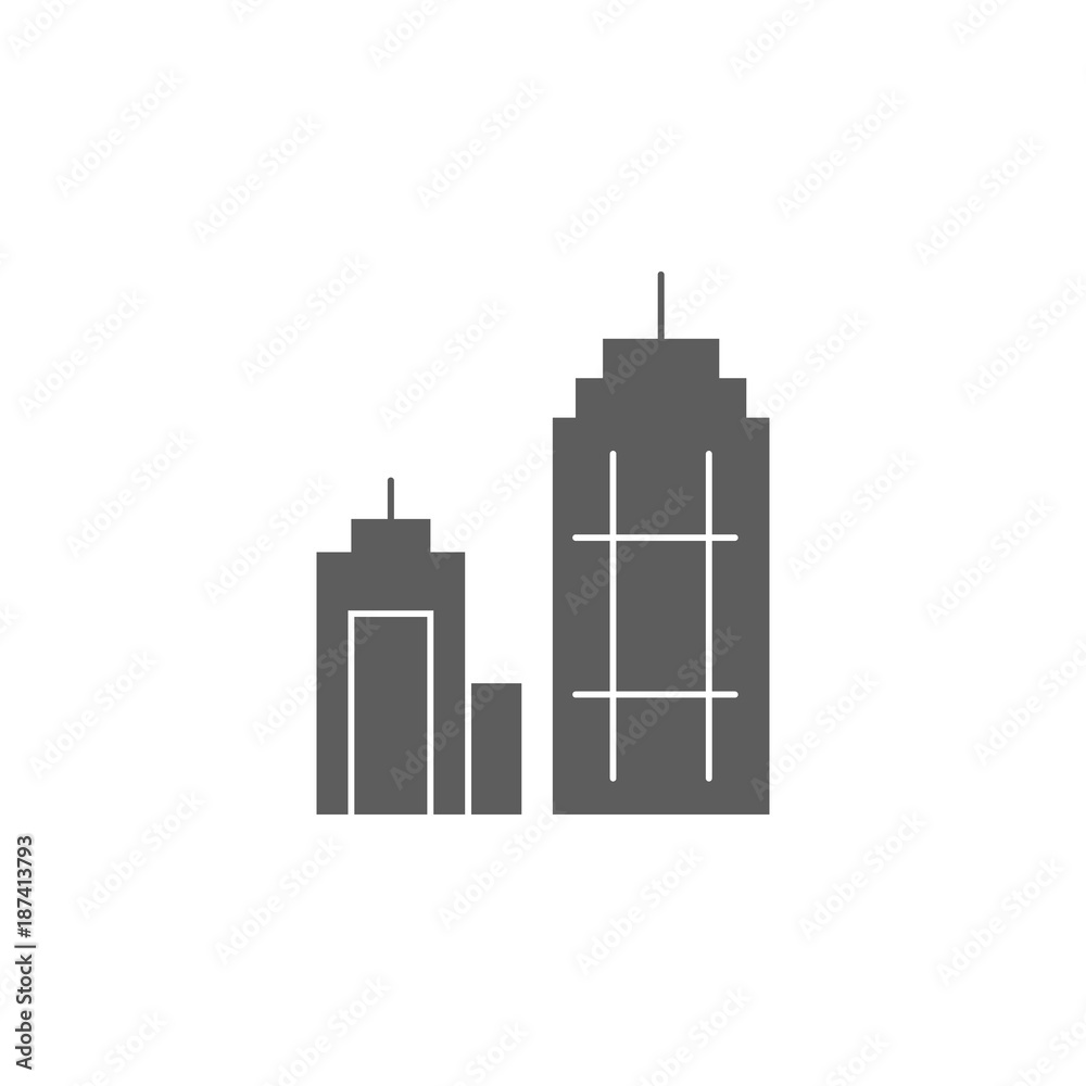 high-rise buildings icon. Web element. Premium quality graphic design. Signs symbols collection, simple icon for websites, web design, mobile app, info graphics