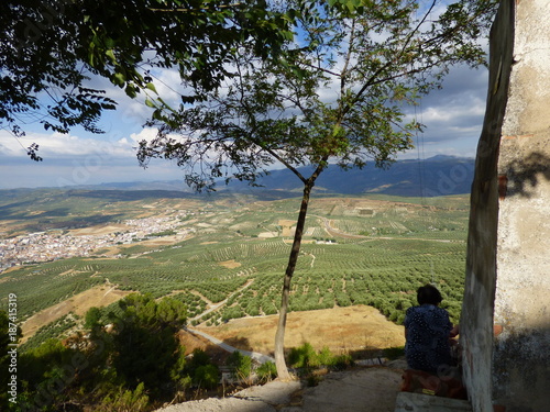 Campo de Iznatoraf en Jaén, Andalucía (España) junto a Villanueva del Arzobispo, en la comarca de las Villas.