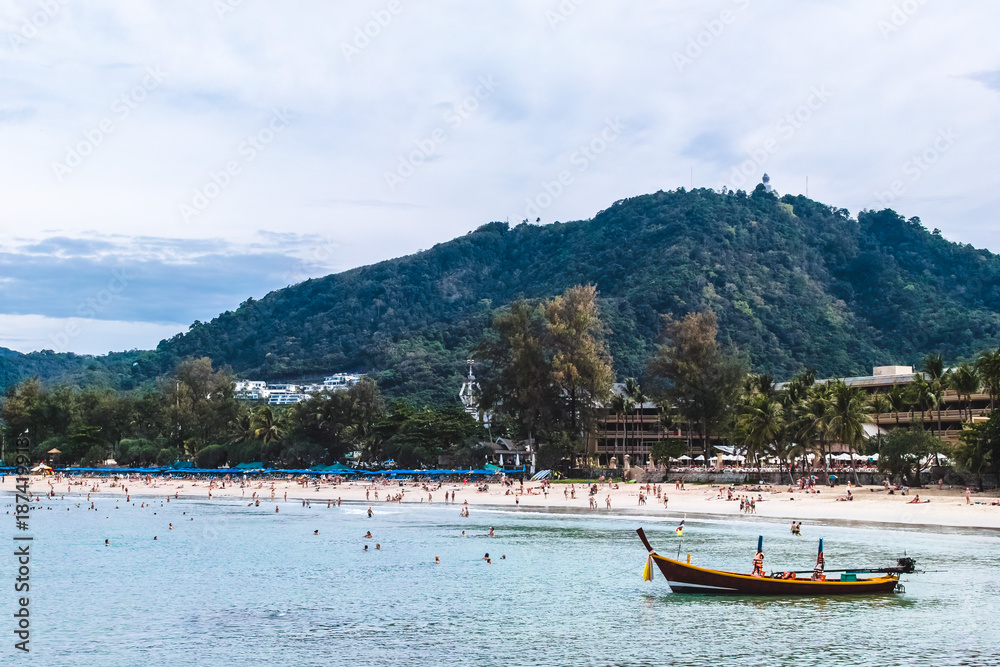 Kata Beach in Phuket Island, Thailand Kata Beach in Phuket Island, Thailand