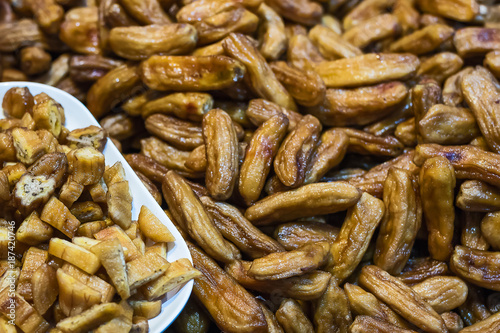 sun dried banana.