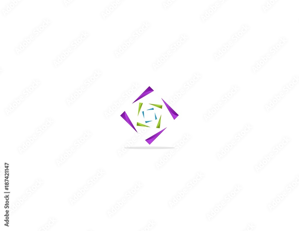 Square Focus Pixel Colorful Modern Logo Square Focus Pixel Colorful Modern Logo