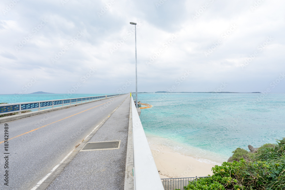 池間大橋の風景