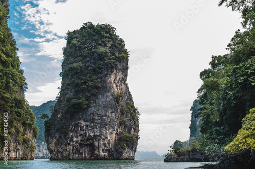 Islands of Phang Nga Bay in Thailand