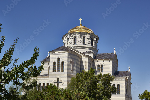 Vladimir Cathedral in Chersonese against © Konstantin