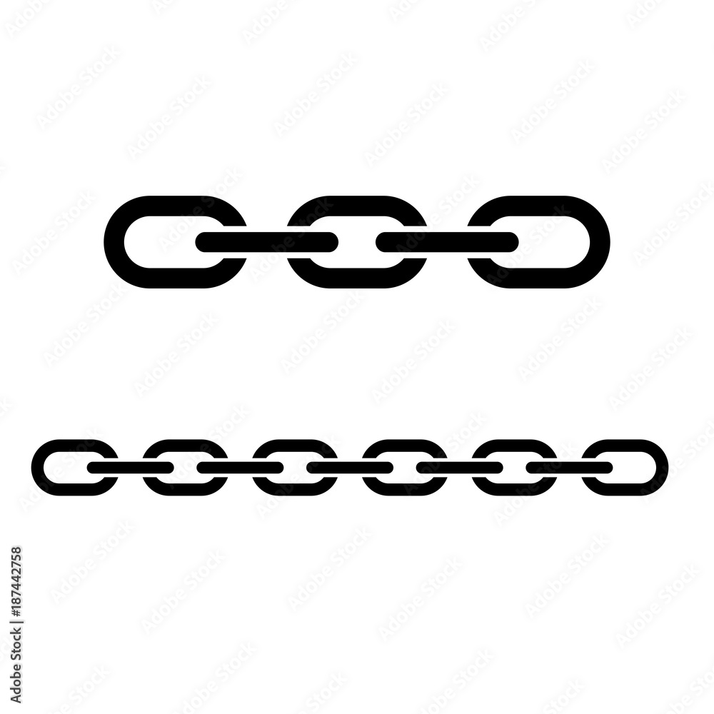 link chain icon, Stock vector