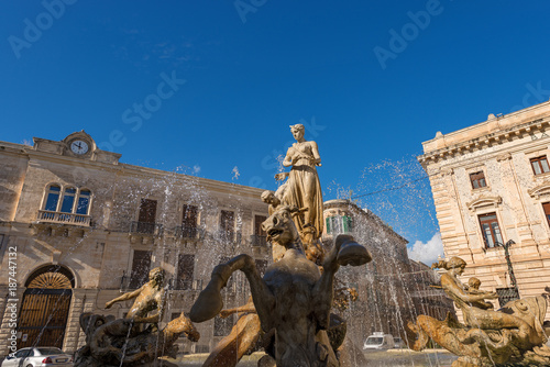 Fountain of Diana - Ortigia Syracuse Sicily Italy