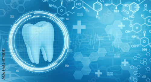 dentistry background concept photo