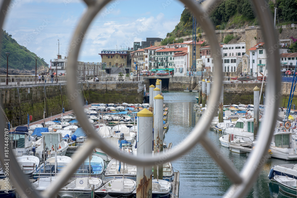 Fototapeta premium Vista diferente del puerto