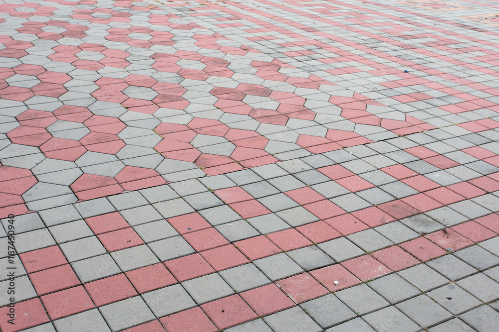 Pave Clay tiled walkway.