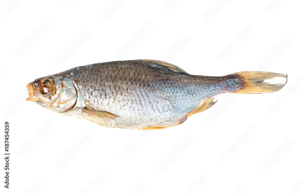 Fototapeta premium Dried fish isolated