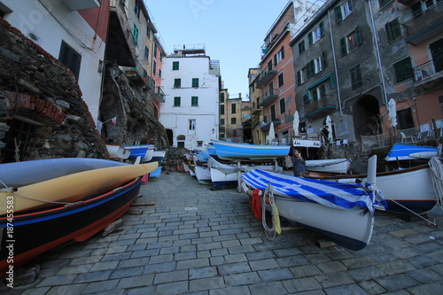 marine de Riomaggiore, cinque Terre, Italie