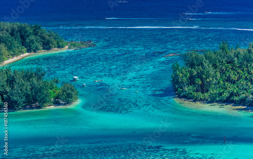 lagon de Polynésie 