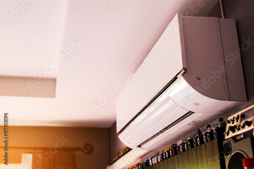 The Cooling modern Air Conditioner at home