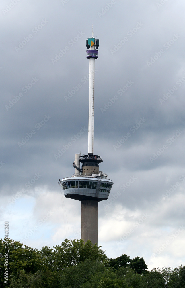 Euromast is an observation tower in Rotterdam Euromast is an observation tower in Rotterdam
