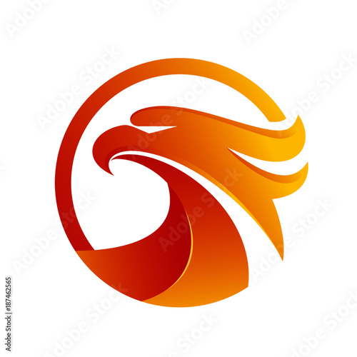 eagle logo vector template