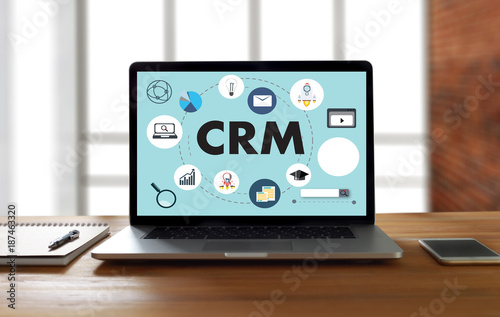 Business Customer CRM Management Analysis Service Concept management photo