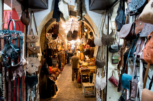 Shop in medina marrakech photo
