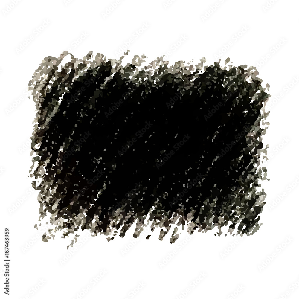 Crayons Black Background Stock Photo 690147253