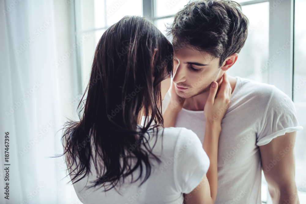 Couple in bedroom