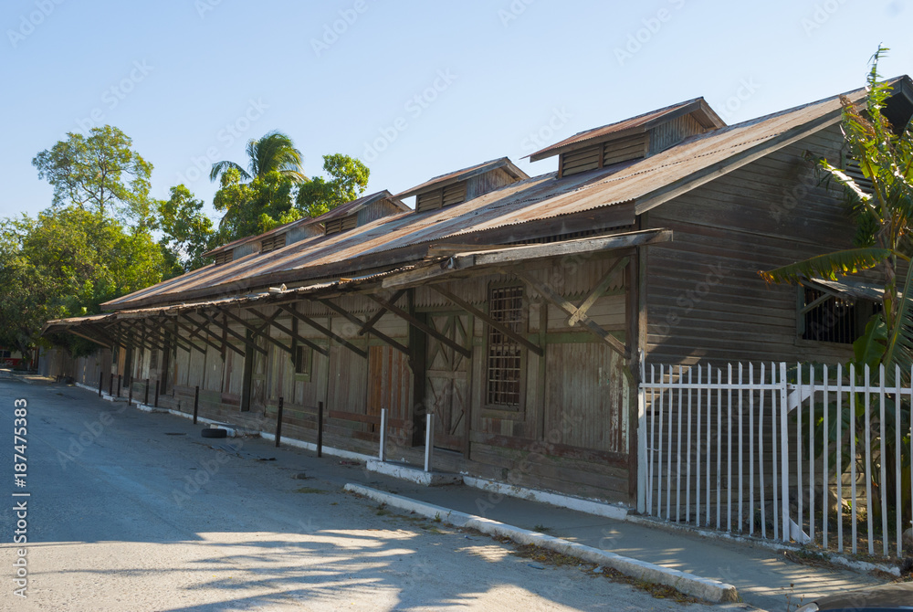 Train station in ruins, rusty machinery, Zacapa railway museum, Guatemala, Train station in ruins, rusty machinery, Zacapa railway museum, Guatemala,