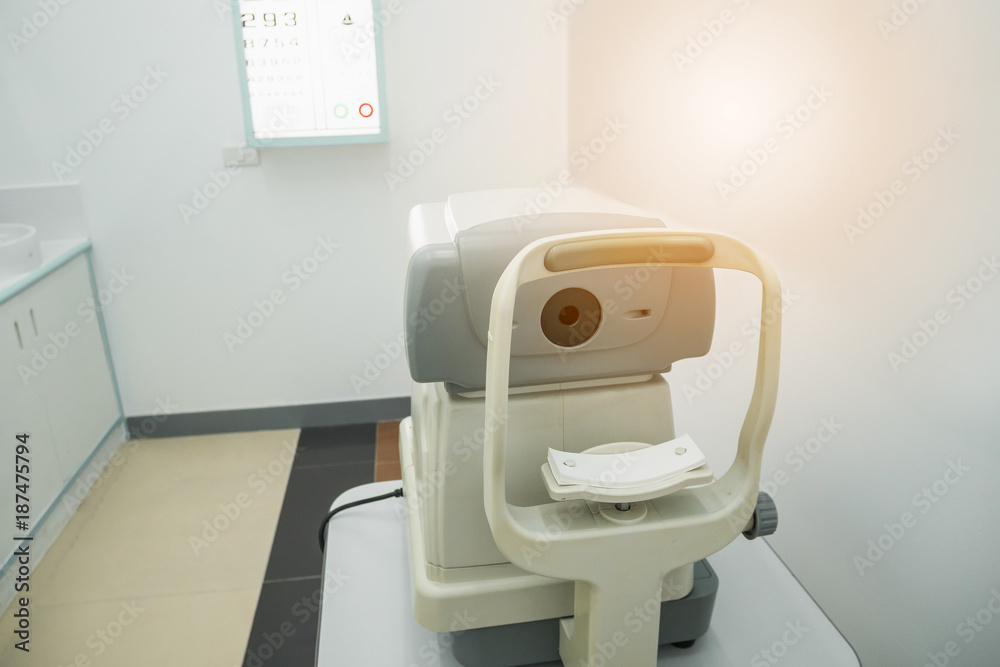 optometry eye test device machine