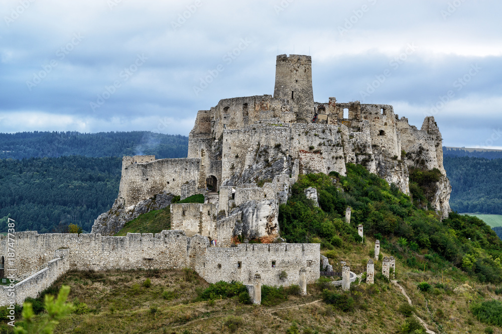 Famous fortress in Slovakia
