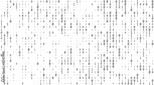 Binary Numbers Texture photo
