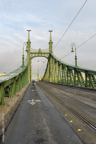 Szabadsag hid Bridge, Budapest, Hungary