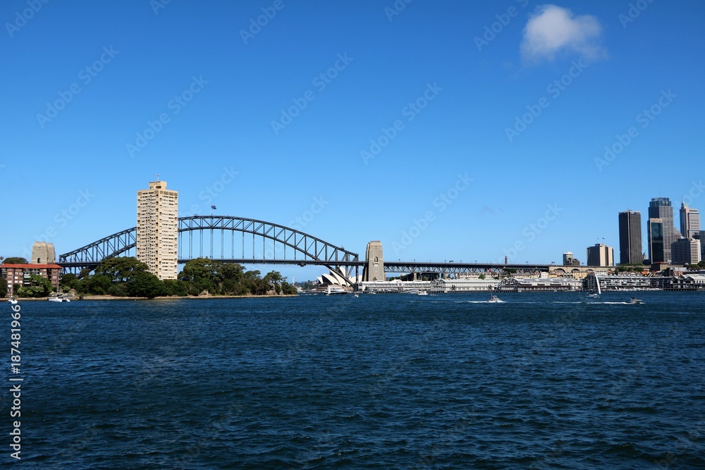 Naklejka premium Sydney in summer, New South Wales Australia 