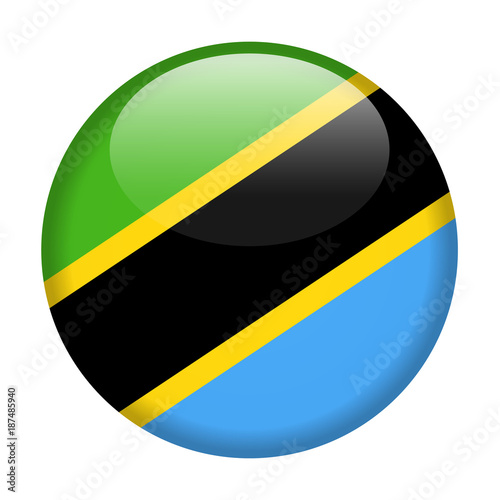 Free Download Tanzania Flag Vector Round Icon - GFXLoad