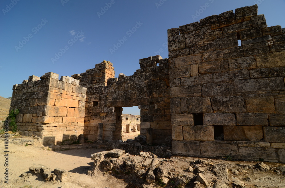 Byzantine gate of Hierapolis, Pamukkale