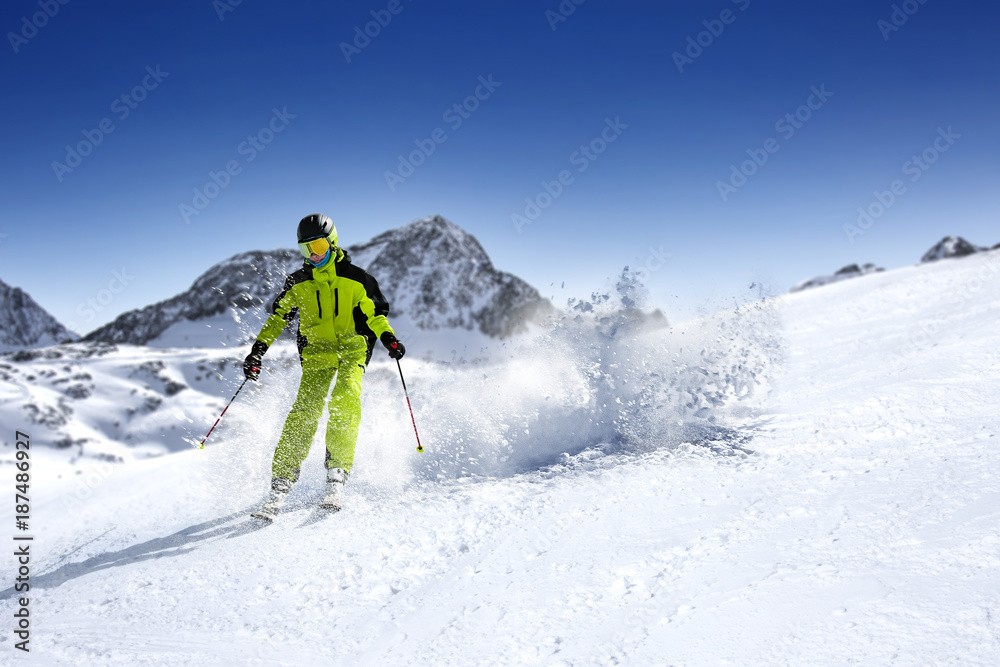 winter skier 