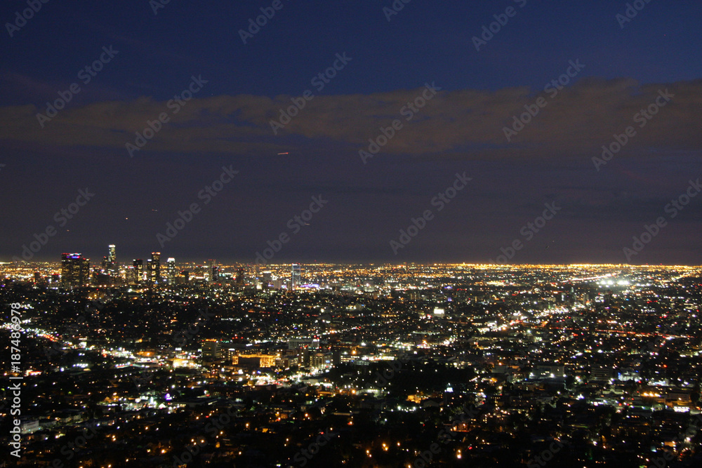 Ausblick auf Los Angeles vom Griffith Observatory