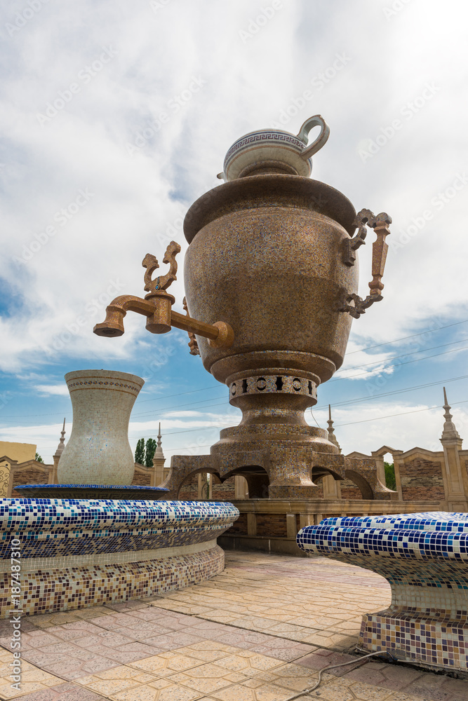 Fototapeta premium Sculptures in the city park
