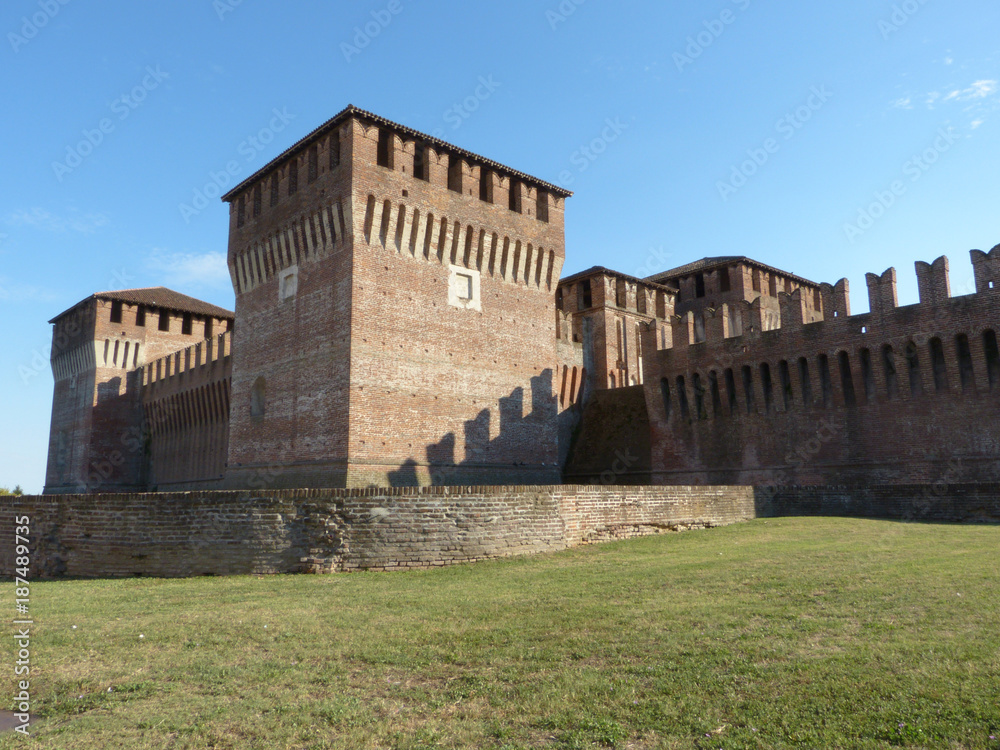 Castles of Italy - The medieval Castle of Soncino - Cremona - Italy 03