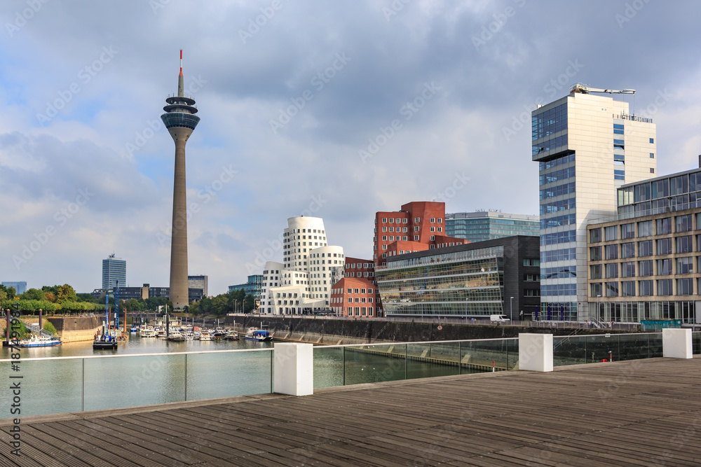 Fototapeta premium The Dusseldorf town