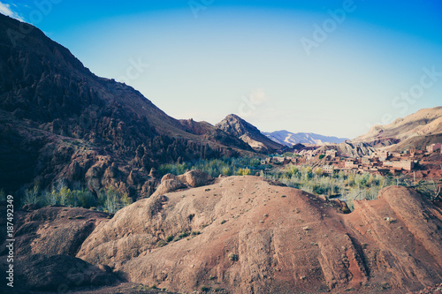 Landscape in South of Morocco